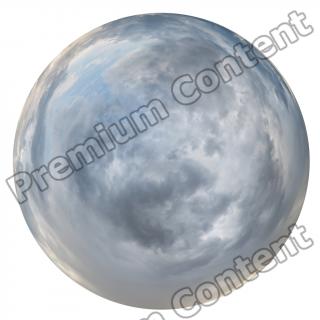 HDRi Skydome of Overcast Sky 12K 